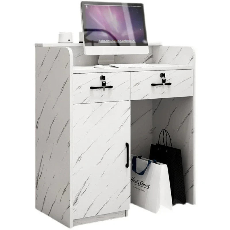 

Moderne Rezeption tische Rosenomöbel weiß minimalist ische Firma Rezeption kleines Bekleidungs von Rezeption Kasse