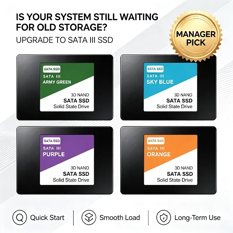 Original Solid State Drive 1TB 2TB High Speed SSD Hard Drive SATA3 25 Inch Internal SSD Drive TLC 550MB/s for Laptop and Desktop