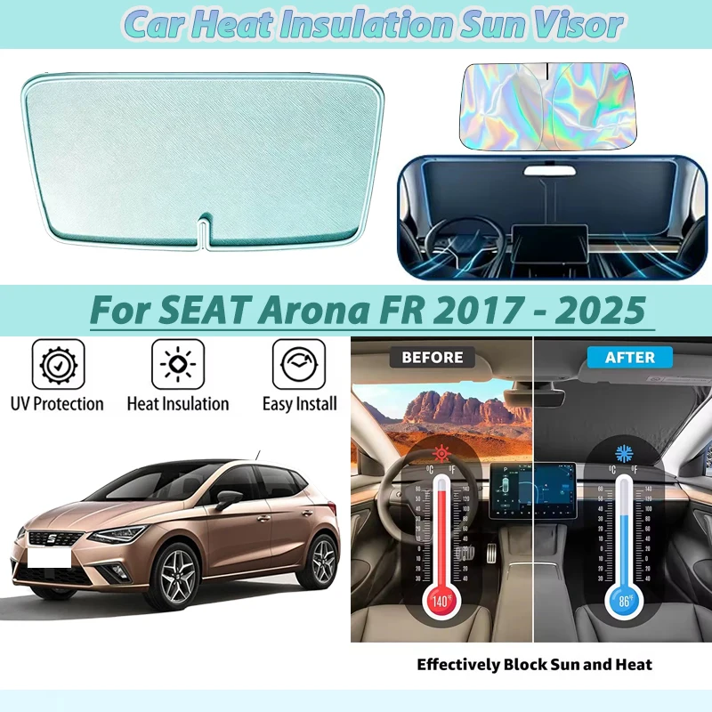 

For SEAT Arona FR 2019 2017 - 2025 Original Accessories Front Sunshade Window Windshield Heat Insulation Shade Protection Parts