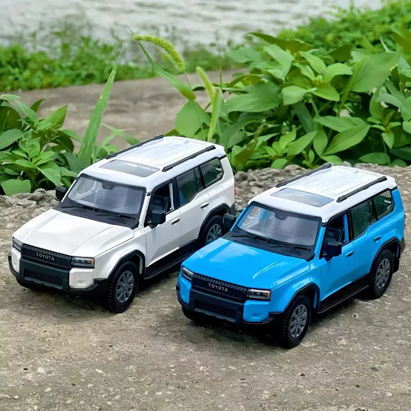 Maisto 1/24 2024 Toyota Land Cruiser SUV Alloy Car Model Simulation Diecast Metal Off-road Vehicle Car Model Collection Kid Gift