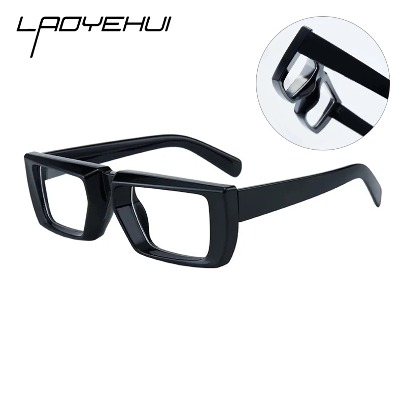 

Thicker Myopia Glasses Frame for Men Anti-Blue Ray Computer Eyewear Unisex Sqaure Punk Fashion Prescription Eyeglasses Frames