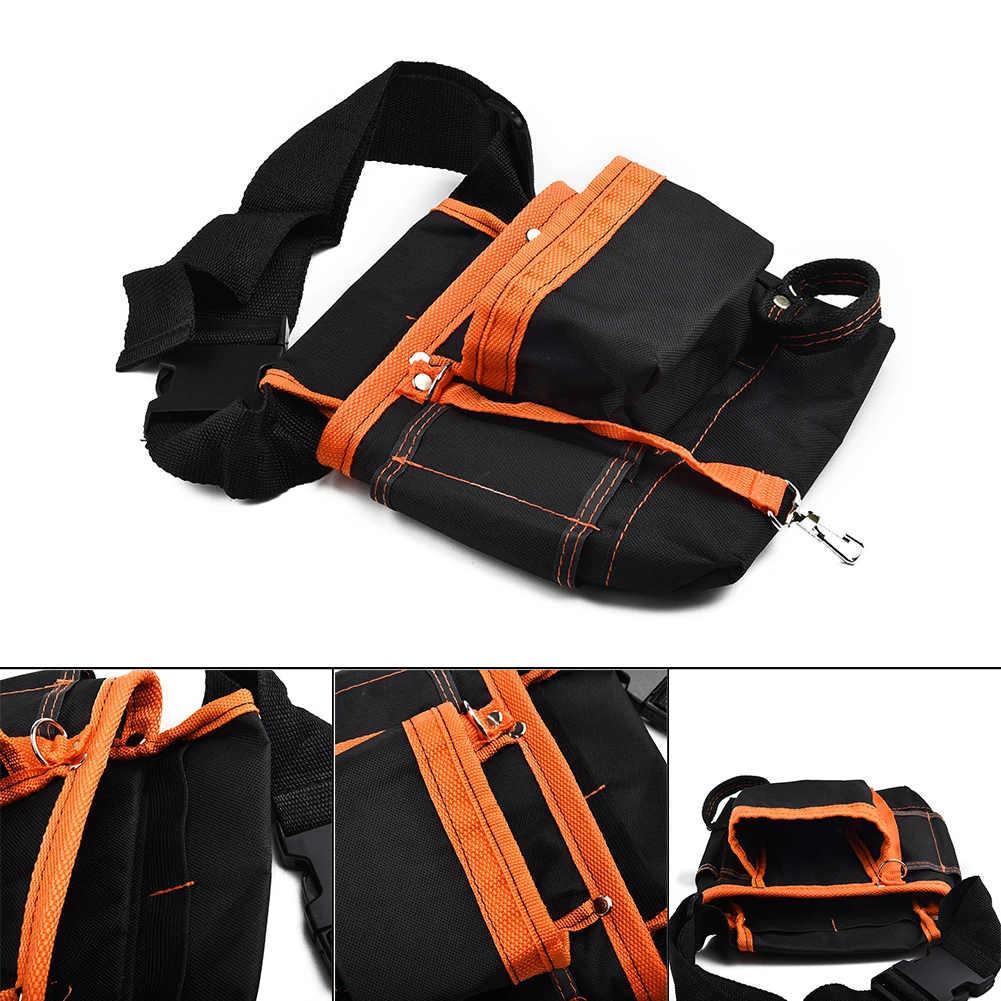 

Tool Pouch Belt Waist Bag 7 Pocket Holster Storage Holder Electrician Tools Waist Bag Storage Bag For Holding Screwdrivers