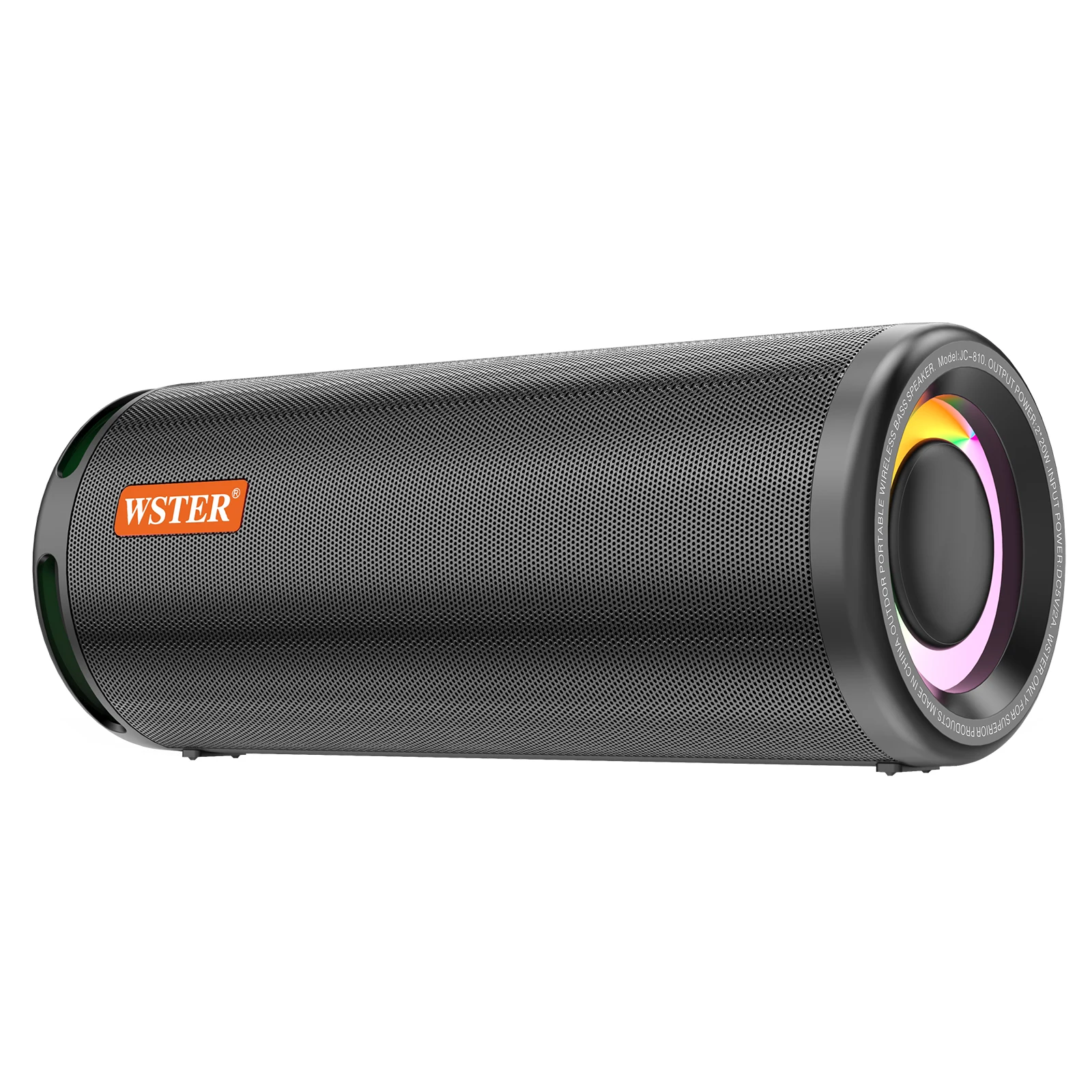 

WS-810 Портативный Bluetooth-динамик HD Sound Беспроводной 40 Вт * 2 TWS BT5.3 FM/TF Поддержка для дома и улицы на пляже - идеи подарков