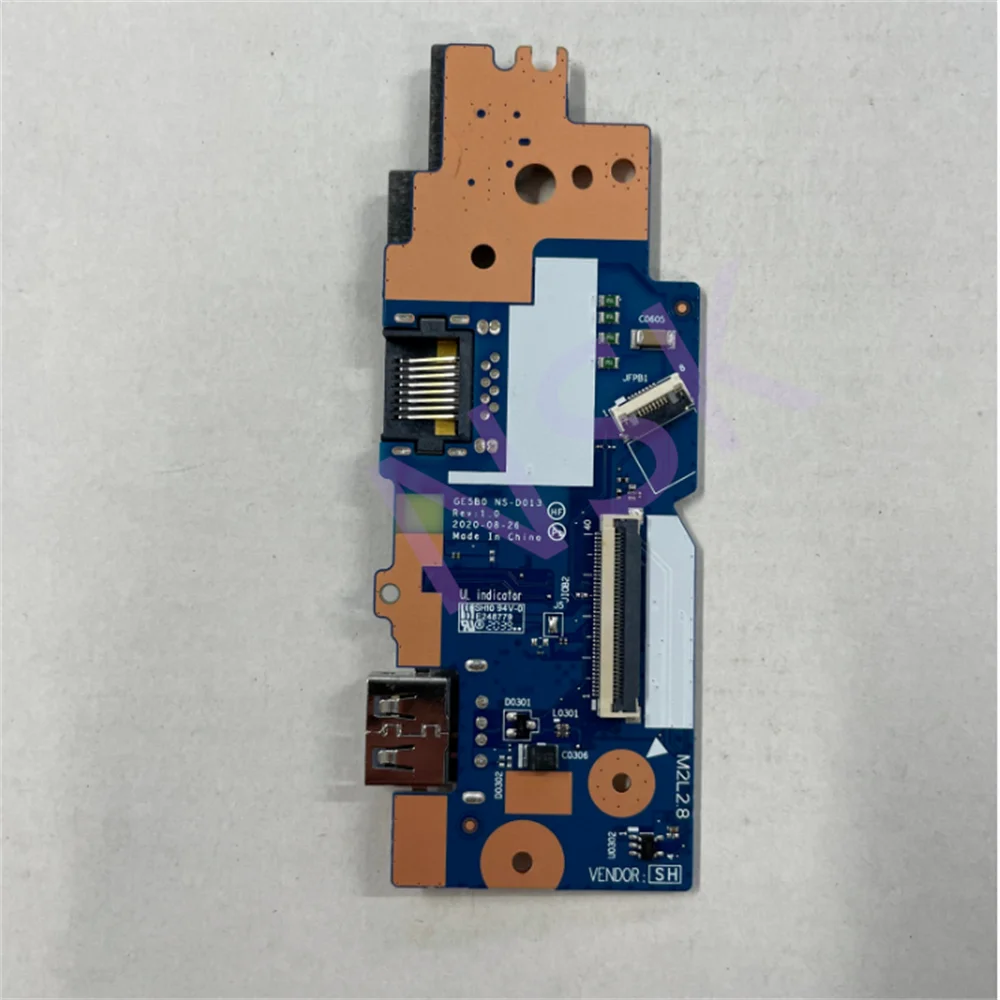 Imagem -04 - Laptop io Motherboard com Cabo Usb Placa Ethernet 100 Teste Original Lenovo Thinkpad E15 Gen Ns-d013 5c50z44717