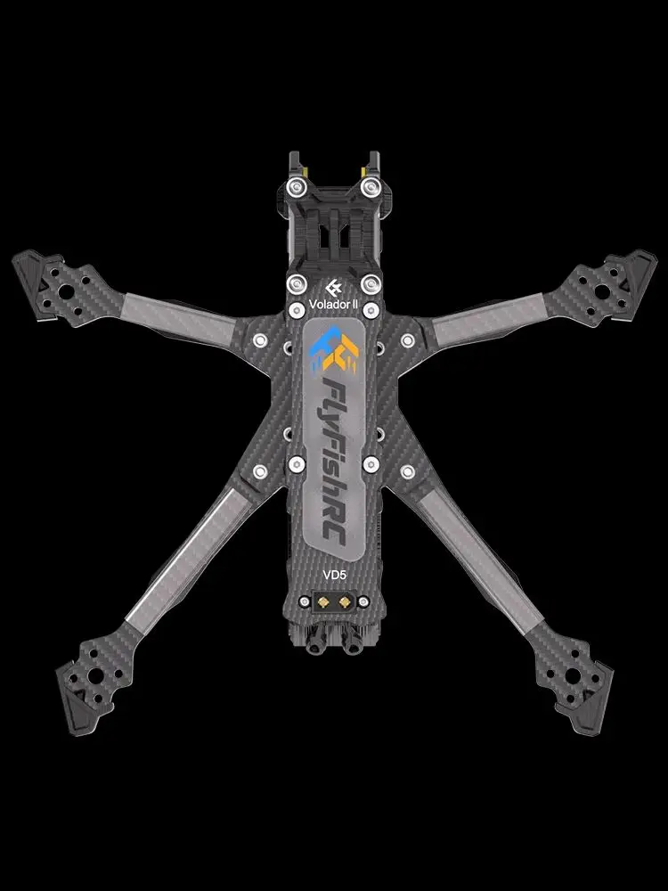 FlyFishRC Volador II VD5/VX5 O4 Deadcat FPV T700 framekit - afbeelding 2