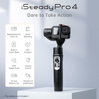 Hohem iSteady Pro 4 3-Axis Handheld Sports Camera Gimbal Stabilizer for GoPro 11 10 9 8 7 6 5 4 3 OSMO Action Insta360 One R