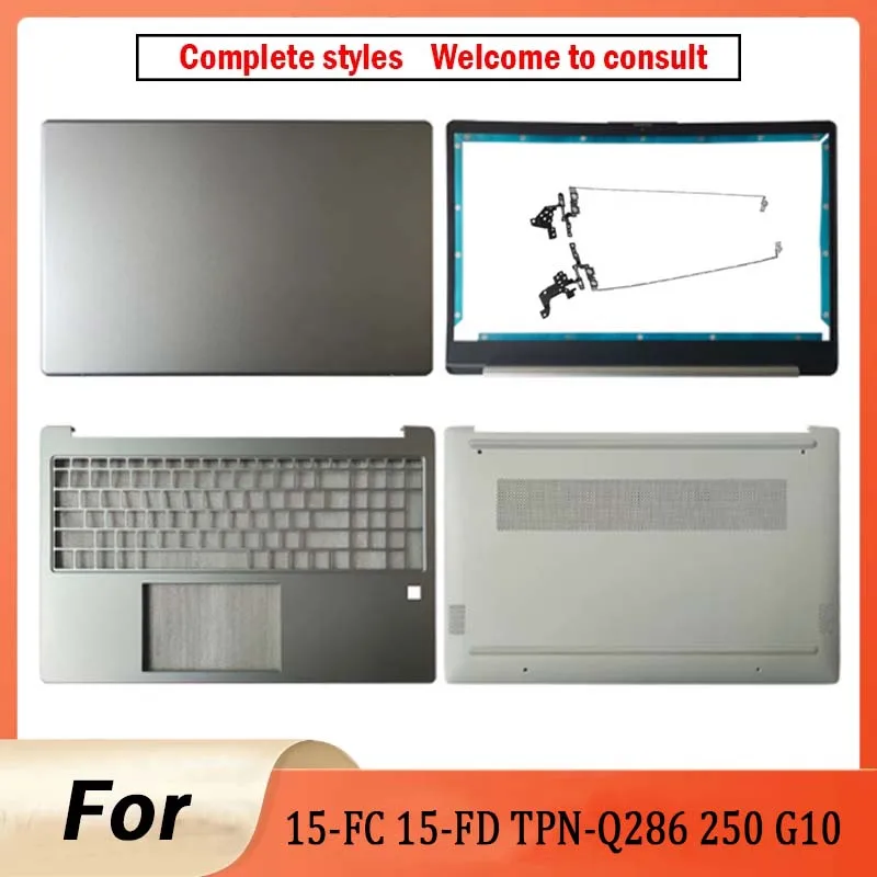 Пластиковая крышка для ноутбука 15-FC 15-FD TPN-Q286 Q287 250 G10: задняя крышка LCD, передняя рамка, верхняя часть корпуса, нижняя крышка.