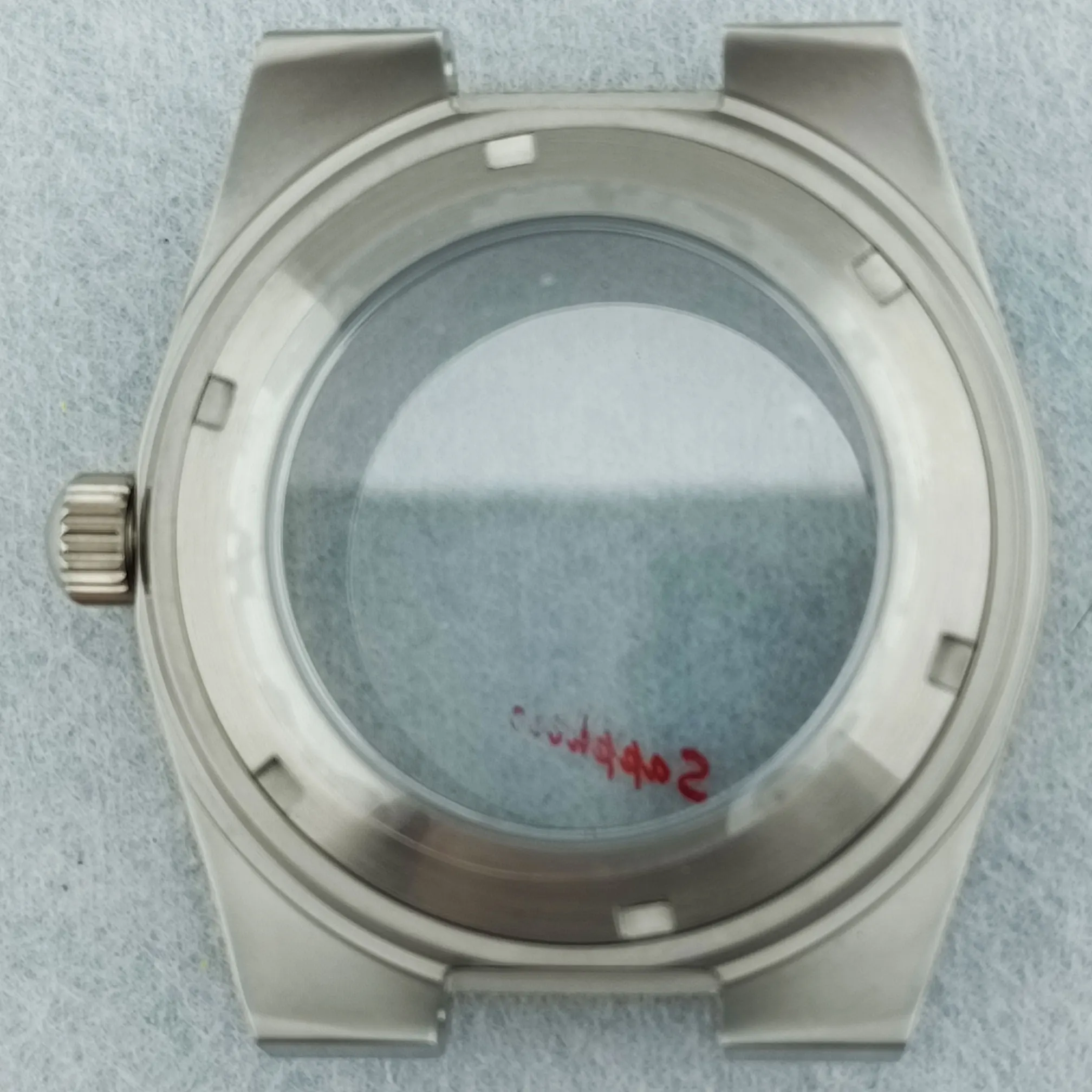 

40mm NH35 Case 316L stainless steel sapphire 10bar waterproof watch case fit Movement
