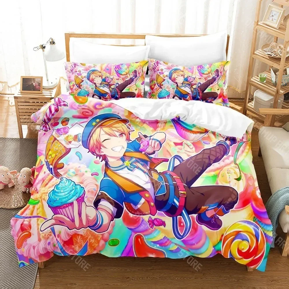 3dプリントワンダーランド×ショータイム寝具セット-シングル-ツイン-フル-クイーン-キングサイズ-ベッドセット-大人-子供用-寝室用布団カバーセット