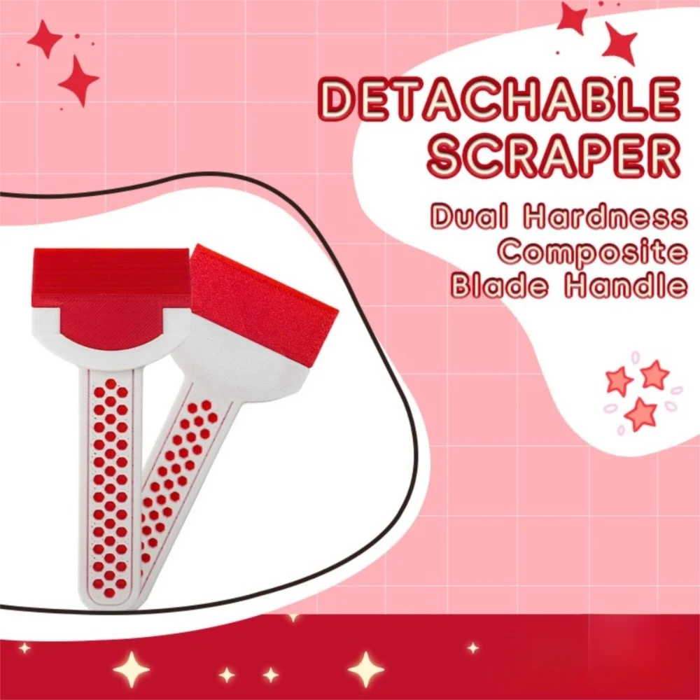 Durable plastic Cleaning Scraper Shovels Flexible Multifunctional Removing Labels Scraper Tool Caulk Removal Tool