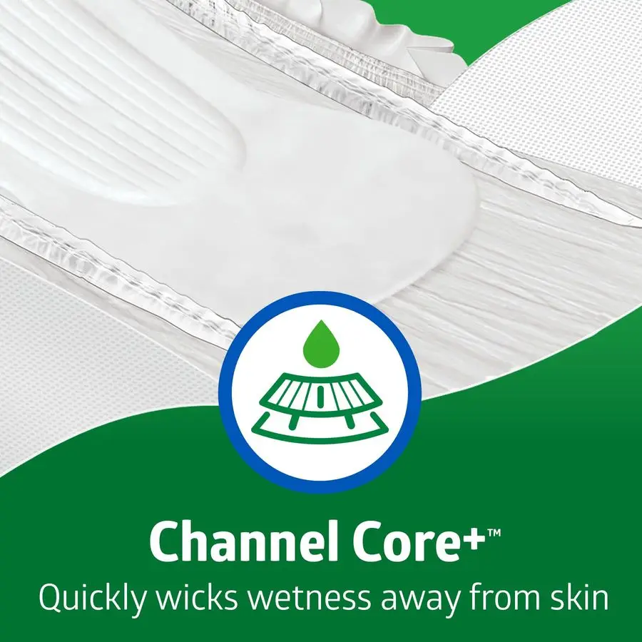 حفاضات فائقة للبالغين، سراويل داخلية لسلس البول يمكن التخلص منها مع علامات تبويب، امتصاص ثقيل، XXLarge، 6069، 4 عبوات مكونة من 20 80 إجماليًا #3