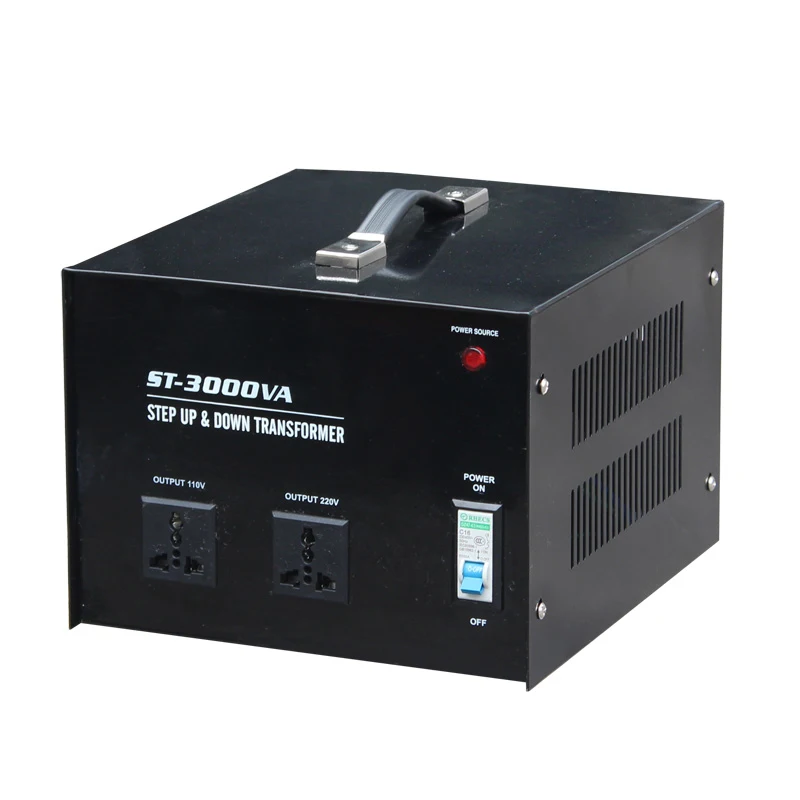 3000w home use 220v-110v,110-220v step up&down transformer for juicer,refrigerator,microwave,printer