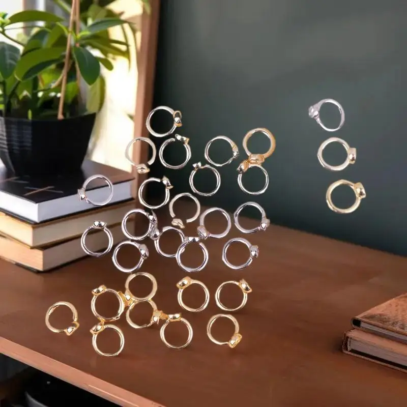 

Товары для рукоделия: 10 шт. разъем и торцевая крышка для изготовления ювелирных изделий своими руками.