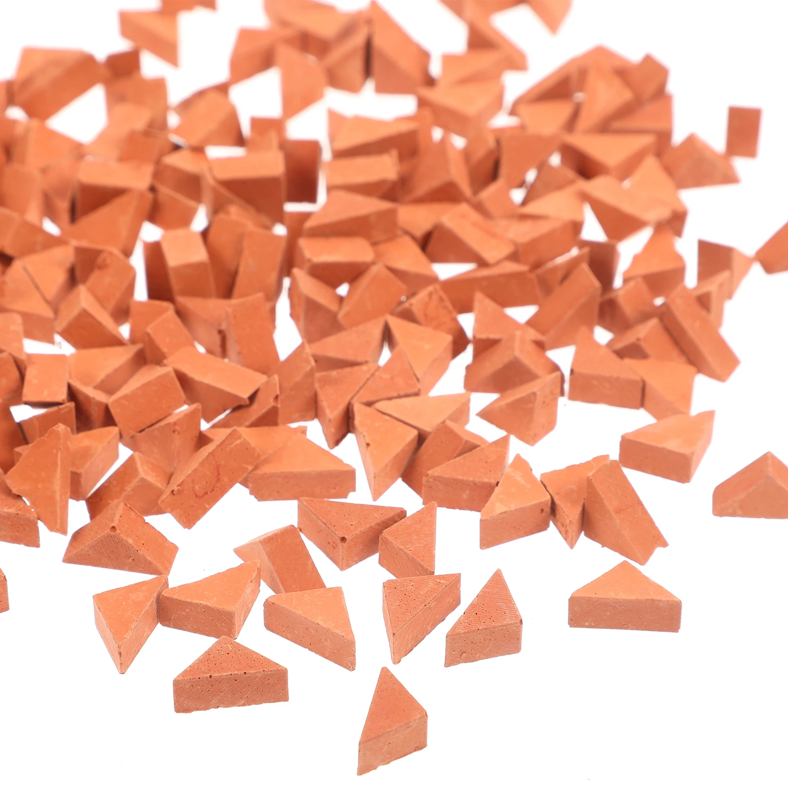 

200 Pcs Mini Building Blocks Simulated Brick for Dollhouse Child Play DIY Fake Bricks Landscaping Accessories Thin Artificial