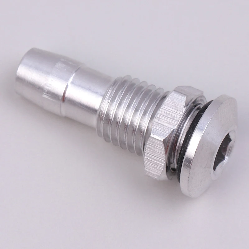 2PCS New Aluminum Alloy Water Outlets Thread With O-ring Screws For RC Boat M6/M8