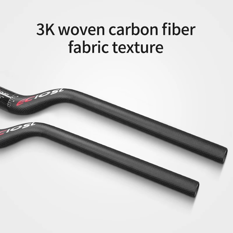 Full Carbon Fiber MTB Bicycle Handlebar Riser Handle Bar 25.4 31.8 600mm to 540mm Ultralight Mountain Folding Road Bike Parts