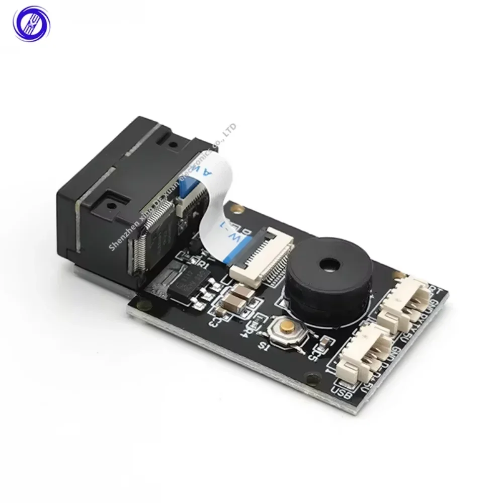 GM65 1D 2D Barcode Scanner Bar Code Reader QR Code Reader Module CMOS With Cable USB2.0 UART CMOS