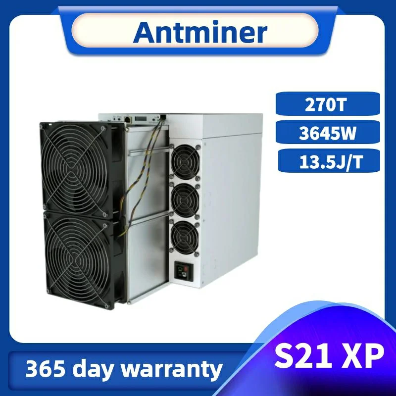 Bitmain Antminer S21 XP 270TH/s 3650W Bitcoin Miner Algoritmo SHA256 BTC Mining Machine Spedizione veloce