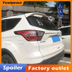 For Escape Ford Kuga Spoiler 2016 2017 2018 2019 ST Style ABS Material Unpainted Color Rear Roof Spoiler Trunk Lip Wing