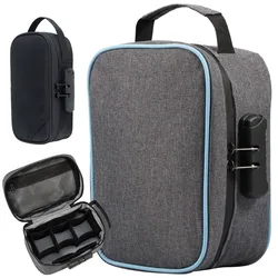 Portable Smell Proof Storage Bag Cigarette Smoking Pipe Bag Combination Lock Safe Odor Proof Case Containers for Home Travel NEW