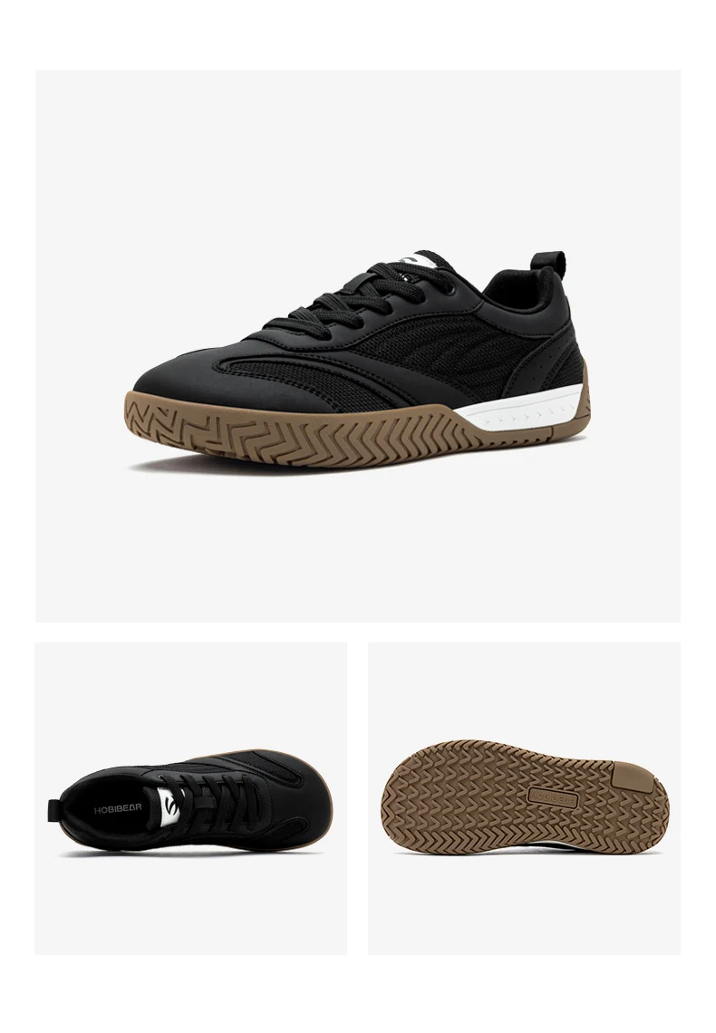 HOBIBEAR Schuhe mit breiter Zehenbox für Männer und Frauen, lässige Schnürschuhe zum Gehen, atmungsaktiv, bequem, leicht, rutschfest. – Detail 19