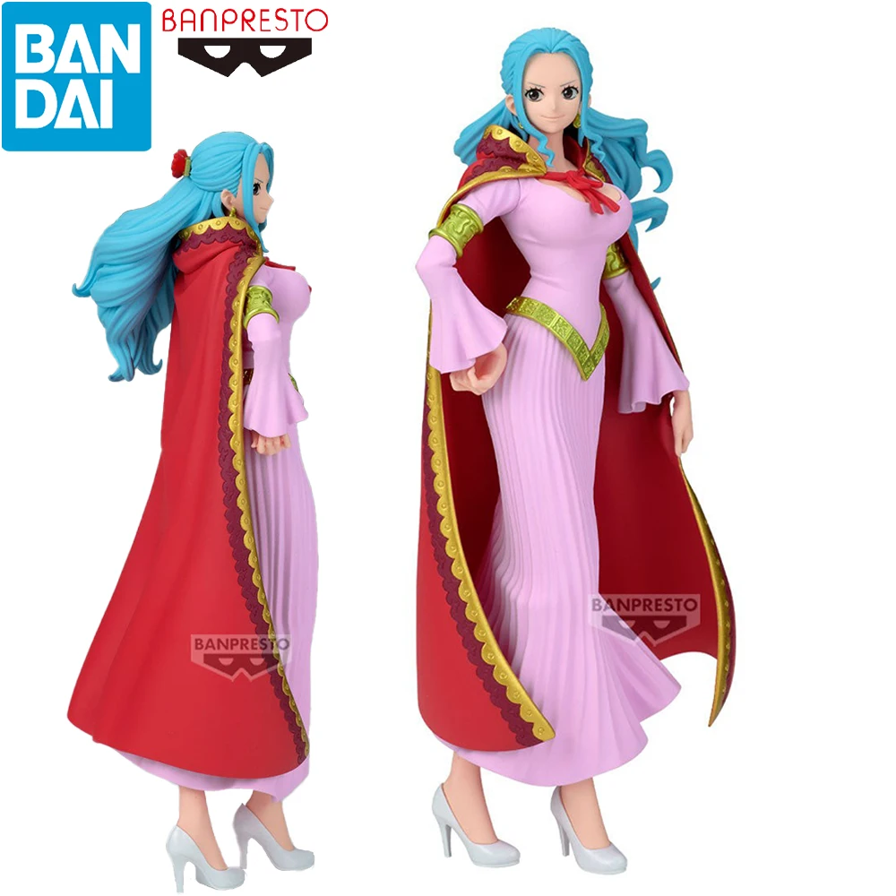 In Stock Original Bandai Spirits Banpresto The Grandline Series One Piece Nefertari Vivi Anime Figure Action Figure Garage Kit