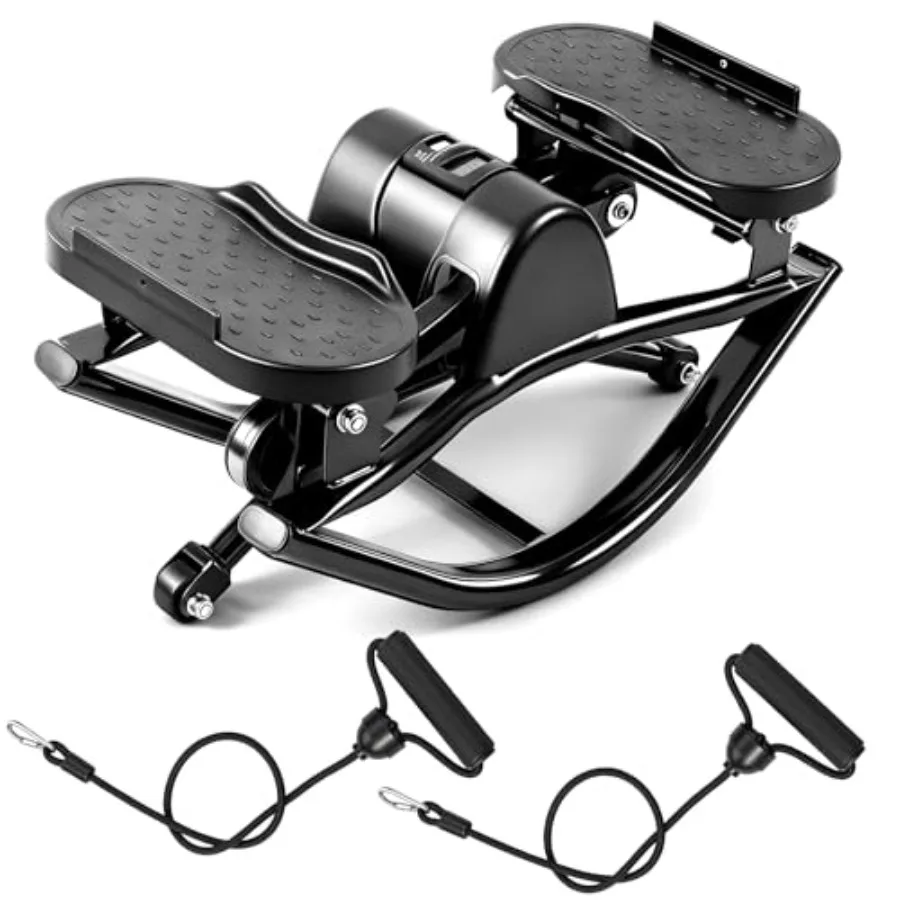 Rock Fitness Stepper, Tragbarer Seitwärts-Stepper für Zuhause, Aerobic-Trainingsgerät, Fitnessausrüstung Geeignet für Apartments