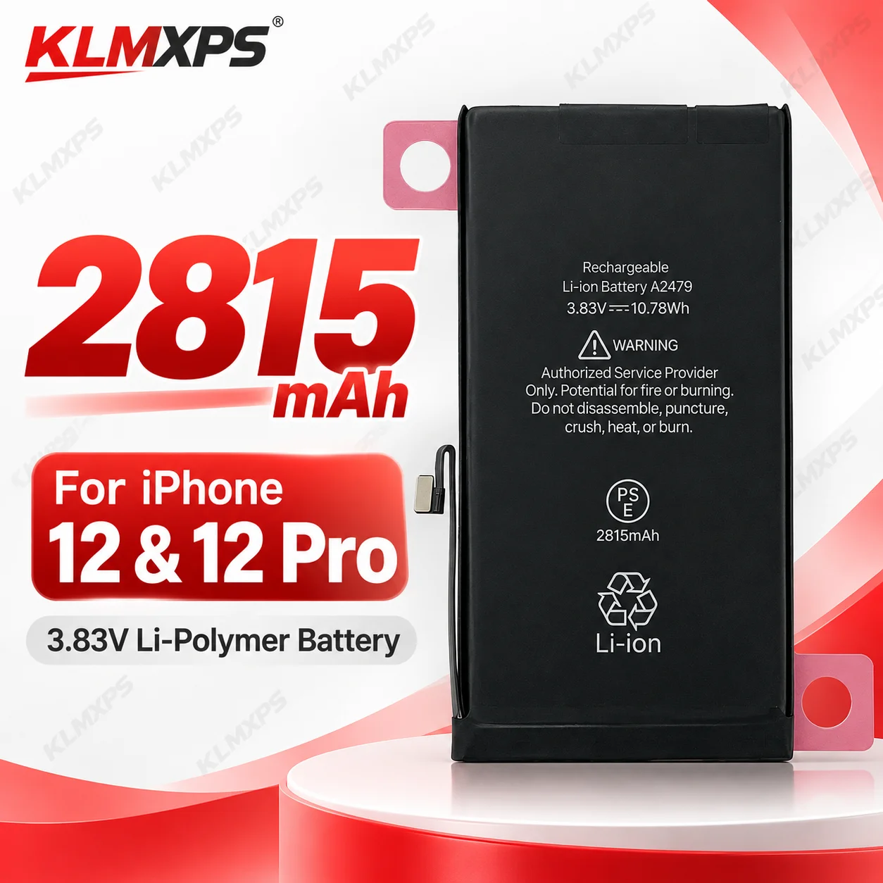 Replacement Phone Battery for iPhone 12 & 12 Pro A2172 A2403 A2341 A2406 A2407 A2408, Lithium Mobile Battery Wholesale