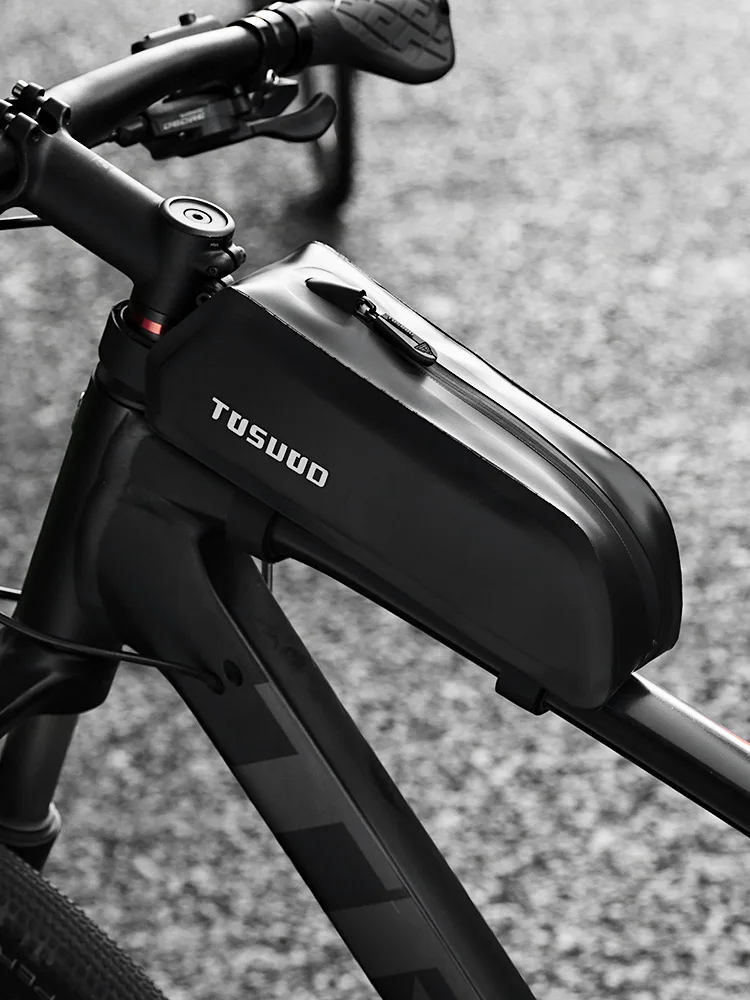 AliExpress TOSUOD Bicycle Top Tube Bag 7cm-wide Waterproof Portable Bike Bag 1.5L Cycling Accessories for MTB and Road Bike