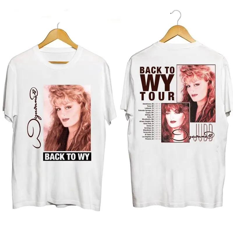 Wynonna Judd Tour 2024 قطن أبيض جميع المقاسات S 5Xl لمحبي تي شيرت Hc29 #1