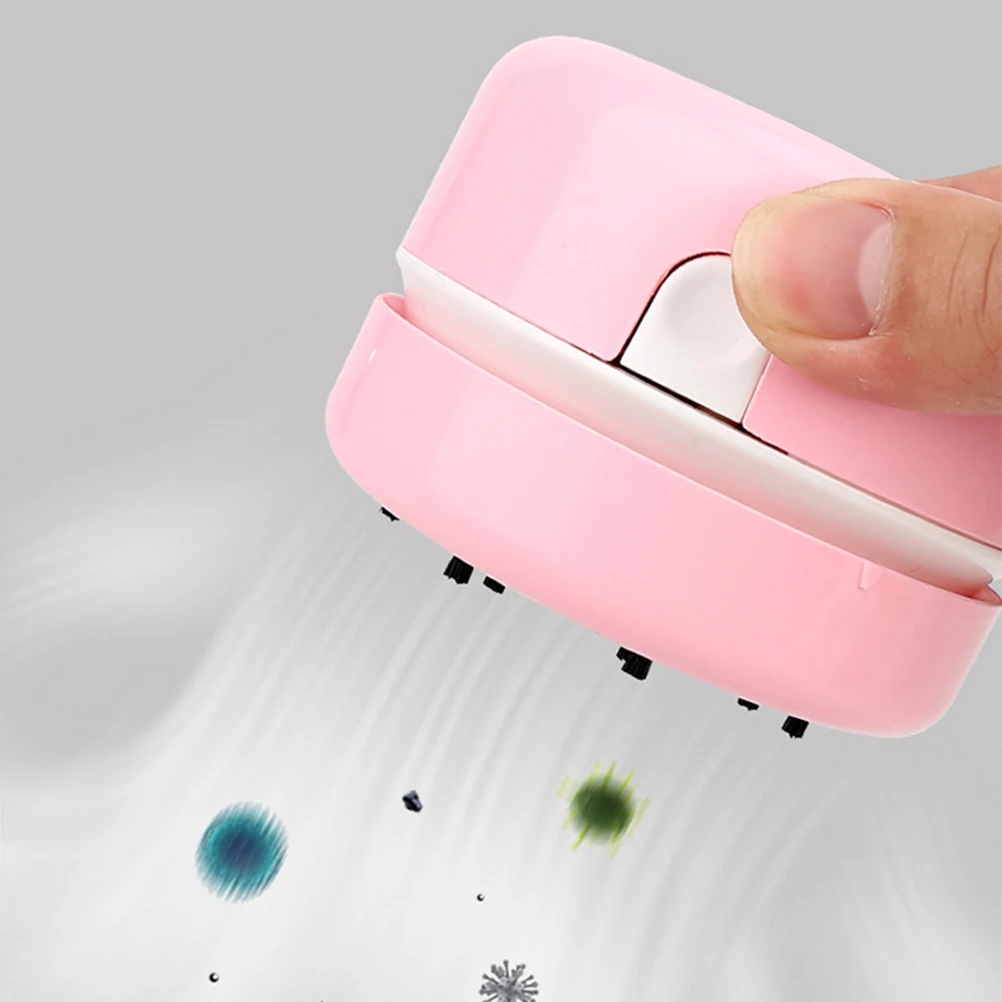 

Mini Cleaner Pink Stuff Vacuum Cordless Desk Cleaners for Cute Portable Handheld
