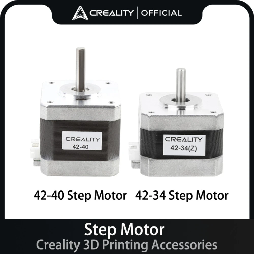 Creality Official 42-40/42-34(Z) Stepper Motor 3D Printer CR-10 X/Y-Axis Extruder Stepping Motor for CR-10 Ender-3 Series E-axis