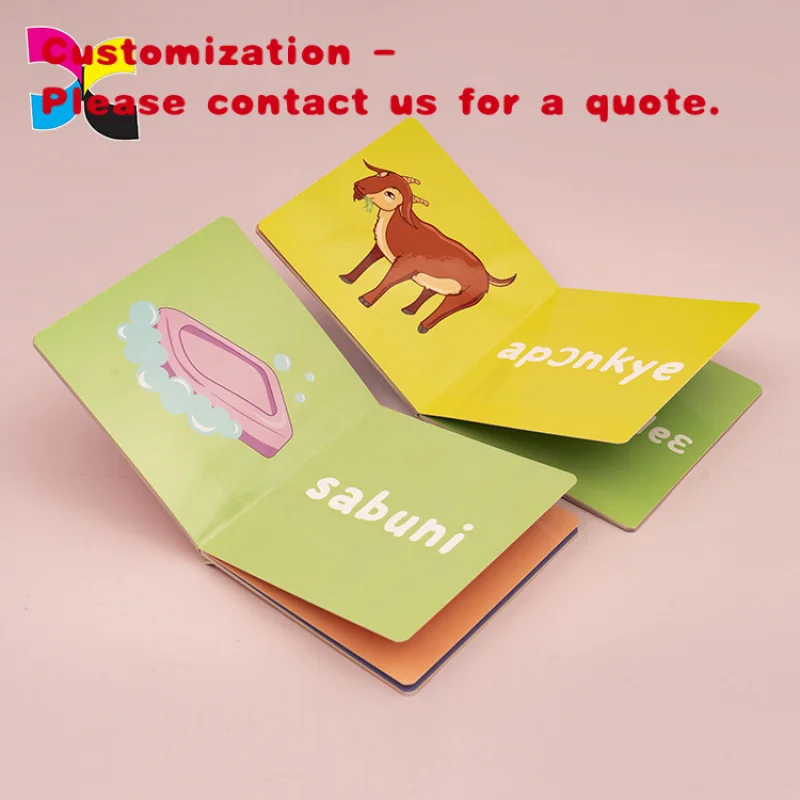 custom.Custom Children's Board Books Printing Hardcover Books Kids Educational
