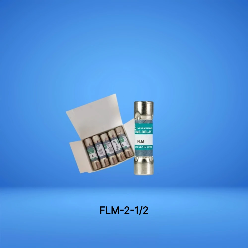 FLM-6-1/4 Fuse, 6.25A 250VAC Time Delay Cartridge Fuse, 【10-Pack】 OEM