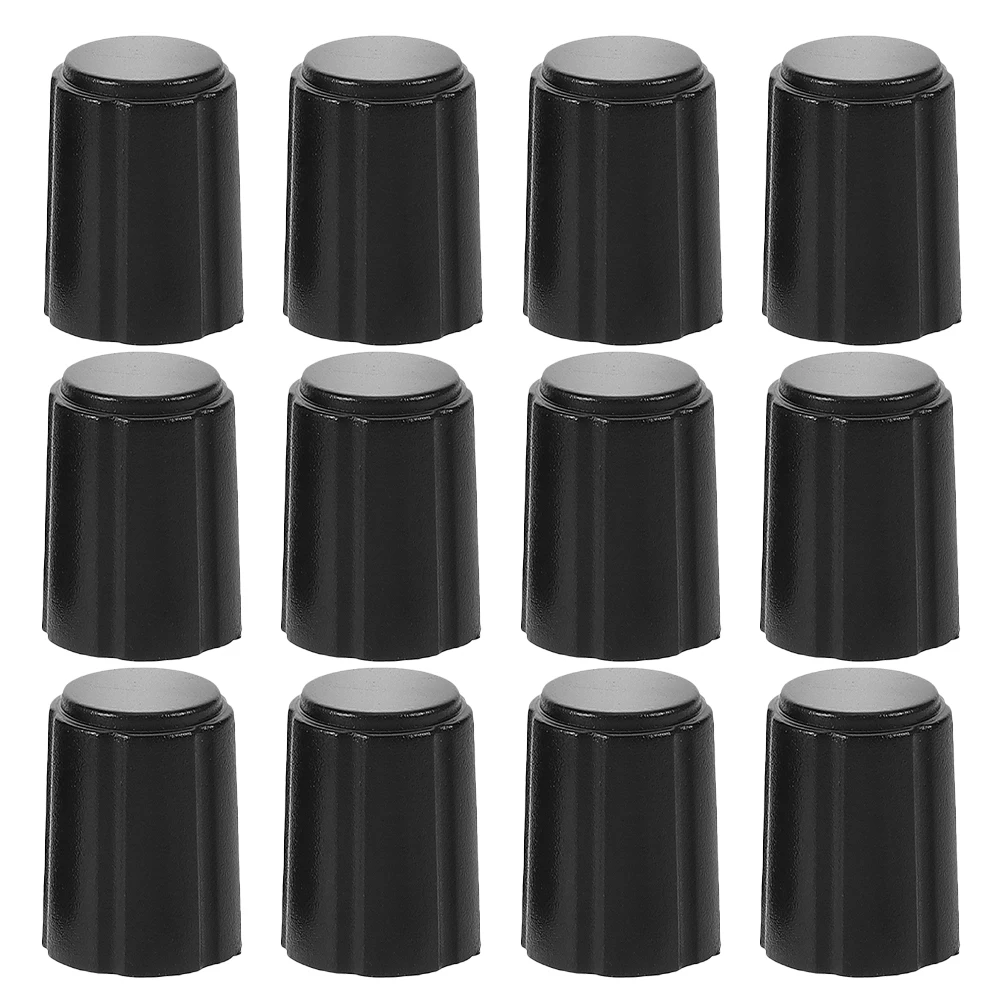 

12 Pcs Plastic Knob Cap for KY040 Encoder D Shaft Potentiometer Electric Guitar Volume Tone Replacement Accessories