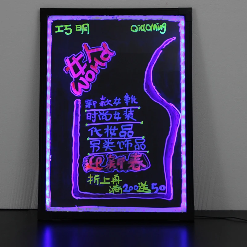 Liquid Chalk Erasable Highlighter Whiteboard Graffiti LED Advertisement Chalkboard Fluorescent Marker Pen Art Supplies
