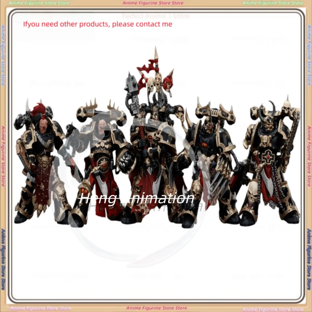 

JOYTOY Warhammer 40K 1/18 Chaos Space Marines Черный легион, выбранный плазменным пистолетом и силовым топором JT00959 Фигурки