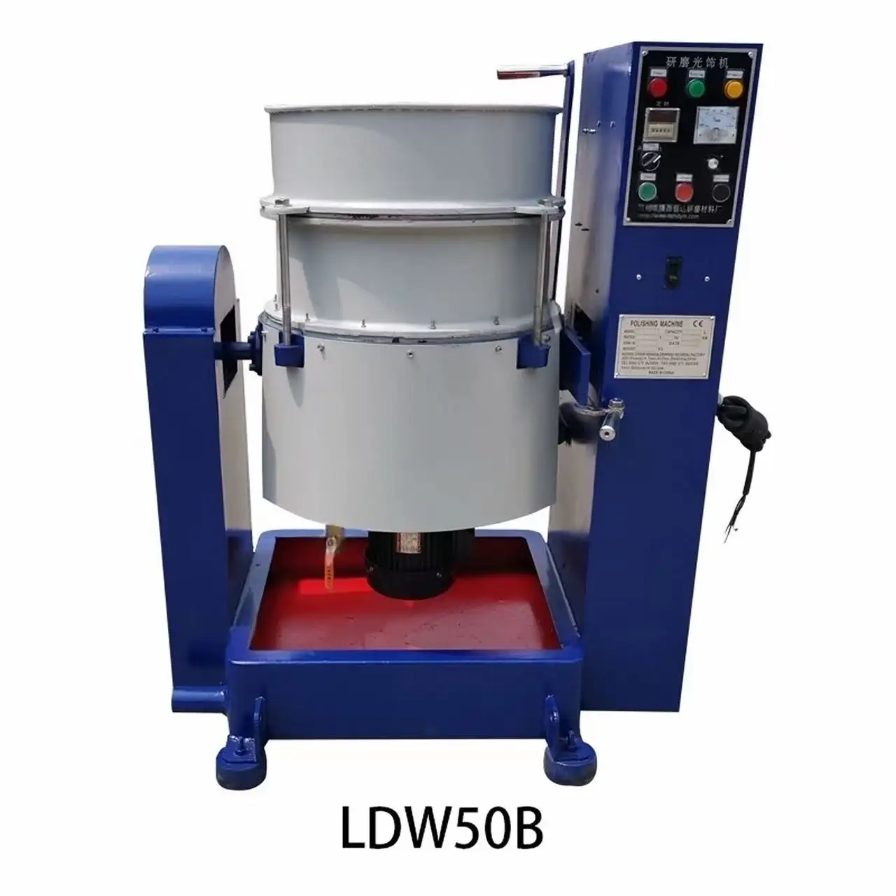 YJQ Eddy Current Finishing Machine Vertical Water Flow Grinder High Speed Deburring Polishing Machine