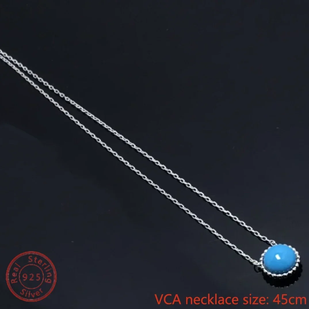 2025 New S925 Silver VCA Necklace, Elegant Design, Makes You More Beautiful!