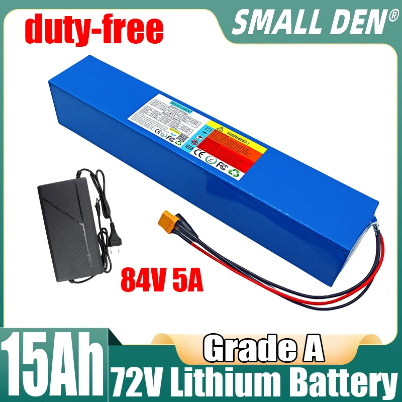 21700 72V 15Ah Lithium-batterie pack 20S3P 1000W-3000W 84V Elektrische fahrrad roller motor ebike batterie mit 45A BMS + 5A Lade