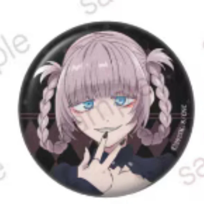 TV Animation Call of the Night Season 2 Nazuna Nanakusa and Anko Uguisu Circle Acrylic Pendant Keychains Bag Decorations