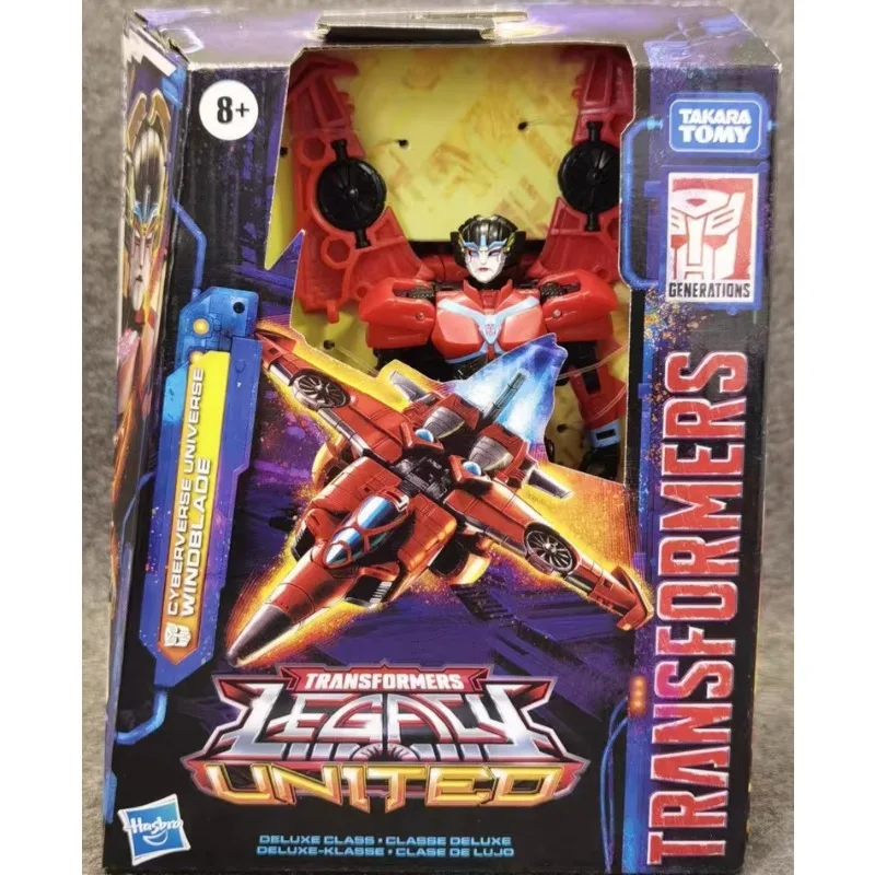 New Hasbro Transformers Toys Legacy United Deluxe Windblade Anime Model Action Figures Robot Toy Collectibles Hobbies Gifts
