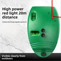 90° Laser Level Infrared Line Marker High Precision Self Leveling Red Beam Portable Measuring Tool for Wall Tile Construction
