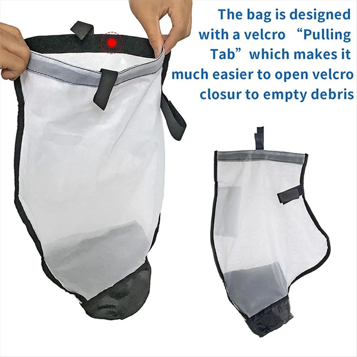 (AD11) 2 Sacos para Aspirador de Piscina Pentair Racer Automático 360228 & LS 360330, Saco de Lixo para Aspirador de Piscina