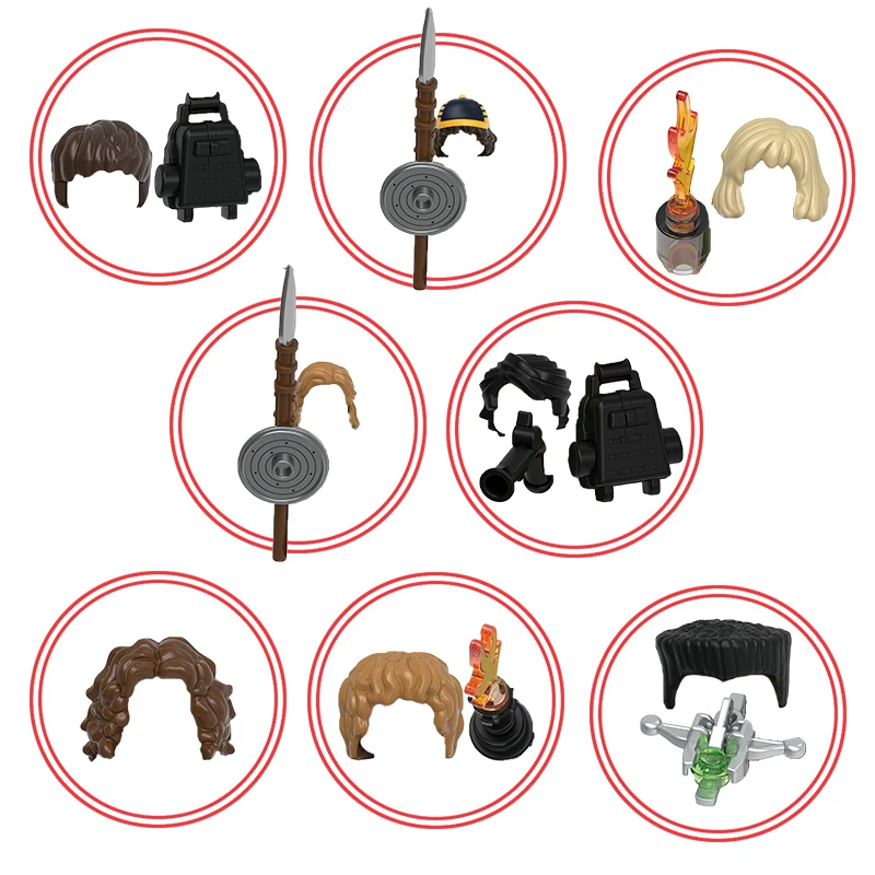 G0195 Popular Movie ABS Plastic Mini Assembled Building Blocks Action Figures Bricks Kid's Educational Toys Juguetes