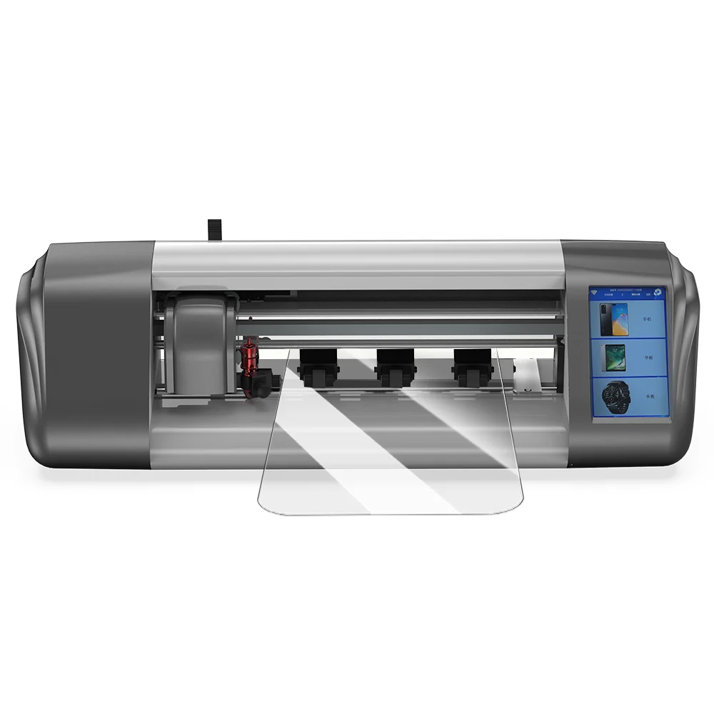 

New 2025 Automatic Phone Film Cutting Machine For Mobile Phone Store With Video Tutorial Easy To Learn
