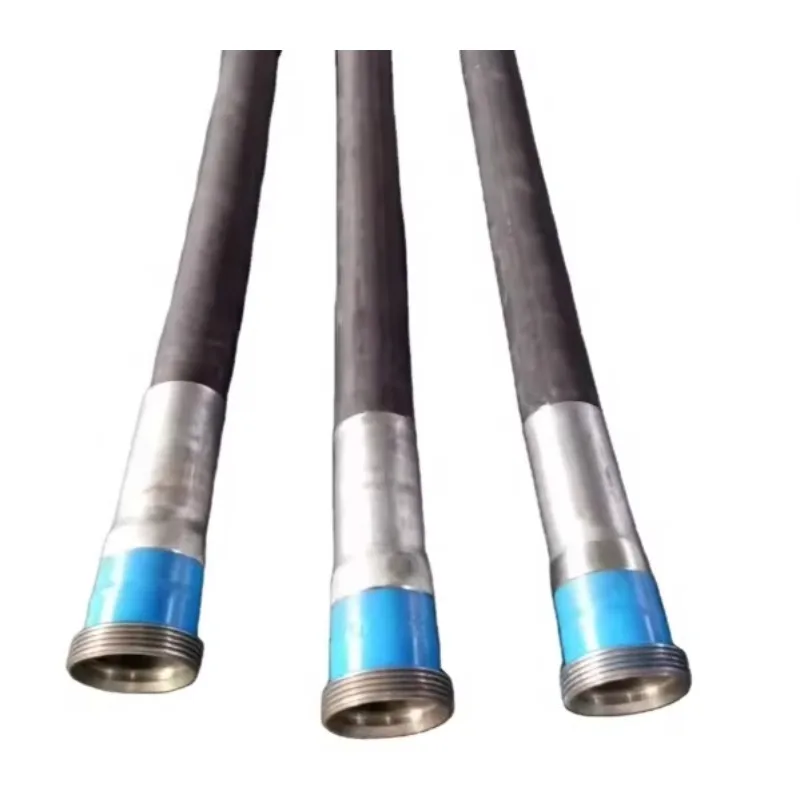 

Резиновый шланг высокого давления API 7K для вибрационных насосов, 70 МПа/150 ℃ Шланг для бурового коллектора на нефтяных месторождениях, DN50-DN200