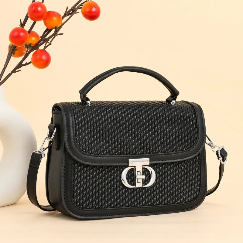 

​ ​ Весна-лето 2025 года, сумка с цветными блоками, нишевый кошелек с верхней ручкой для женщин, модная сумка на плечо, модная сумка через плечо, шикарная сумка ​