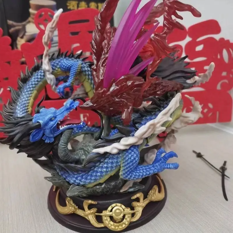 20 سنتيمتر قطعة واحدة جزيرة الأشباح Qinglong Gk Solon مقابل أربعة الأباطرة كاي اليدوية تمثال البلد معركة نموذج حلية هدية عيد