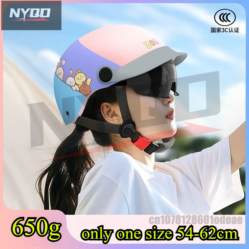 

2024 New Motorcycle Half Helmet Baseball Cap Half Face Helmet Anti-UV Safety Hard Hat Helmet Motorcycle for Mens